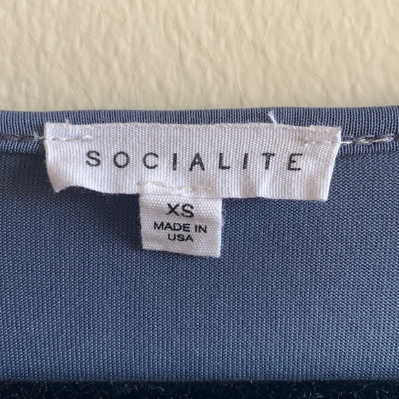 Blue T-Shirt Dress - Picture 3 of 3